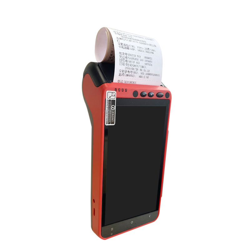 5.5 Inch Mobile Card Payment Terminal Handheld POS Terminal With ...